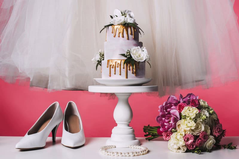 Hochzeits-DJ, Torte, Blumen, Brautpaar, Hochzeit, Event, Köln.